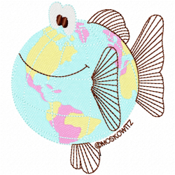 Fishes Embroidery Design 5 Fishes Embroidery Design 5